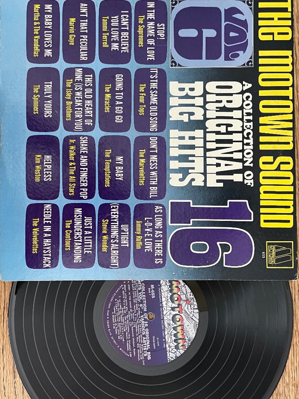 The Motown Sound: A Collection of 16 Original Big Hits Vol. 6. 1967
